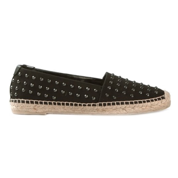 Saint Laurent Studded Canvas Espadrilles - Picture 4 of 12